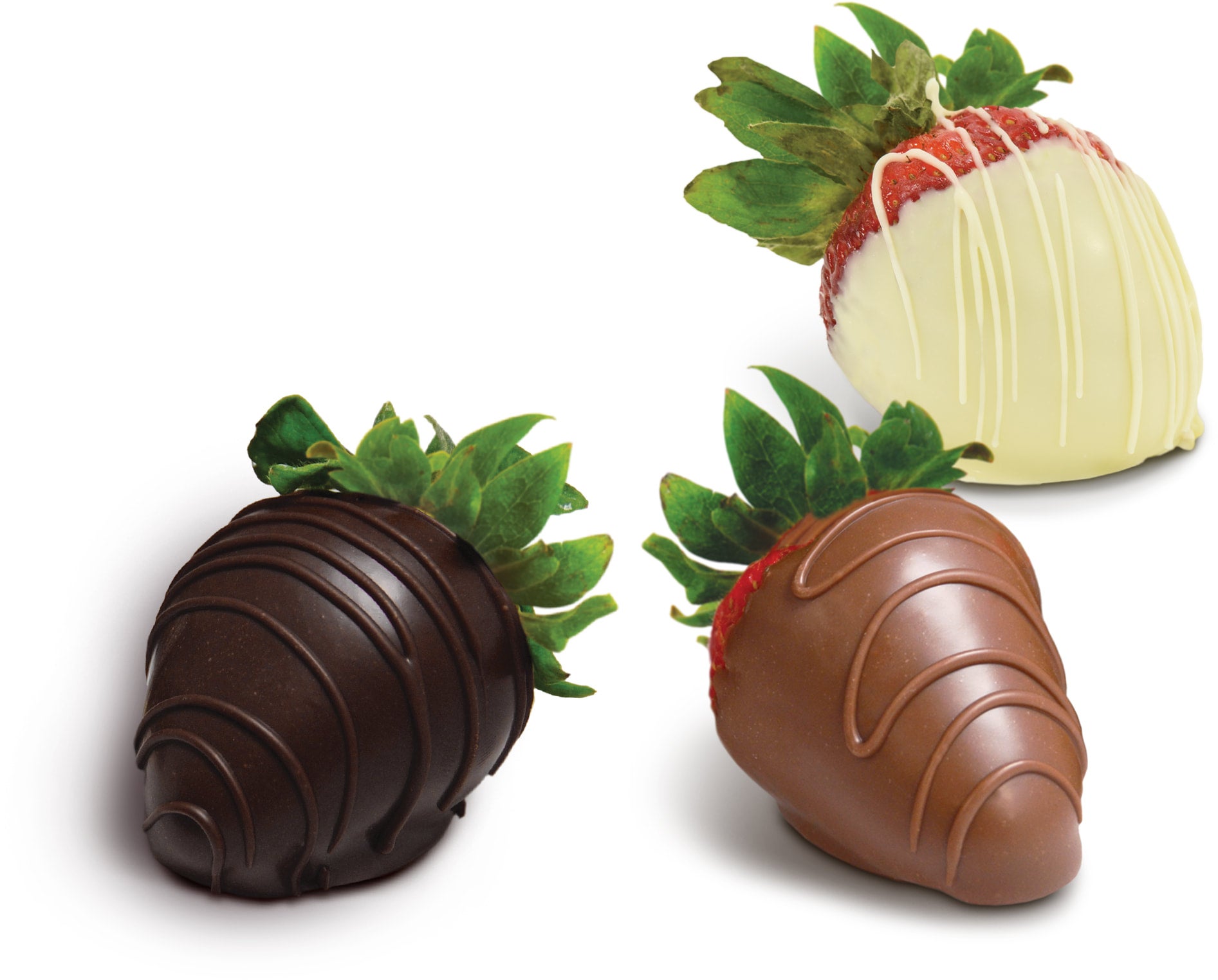 Milk Chocolate Covered Strawberries, Half Dozen